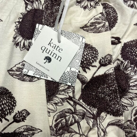 Kate Quinn New With Tags Bamboo Botanical Print Panda Pants Size 12-18 Months - Picture 3 of 4